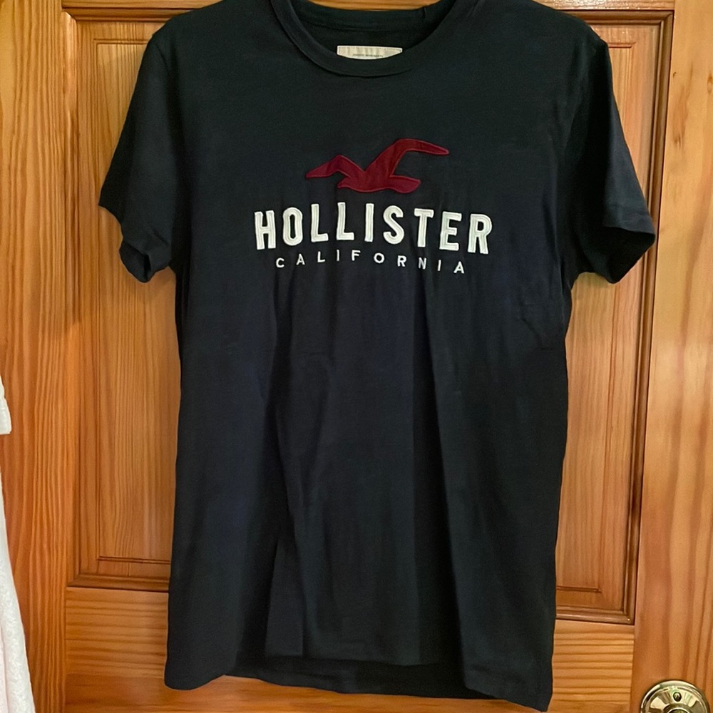 Never Worn Hollister Logo T-Shirt